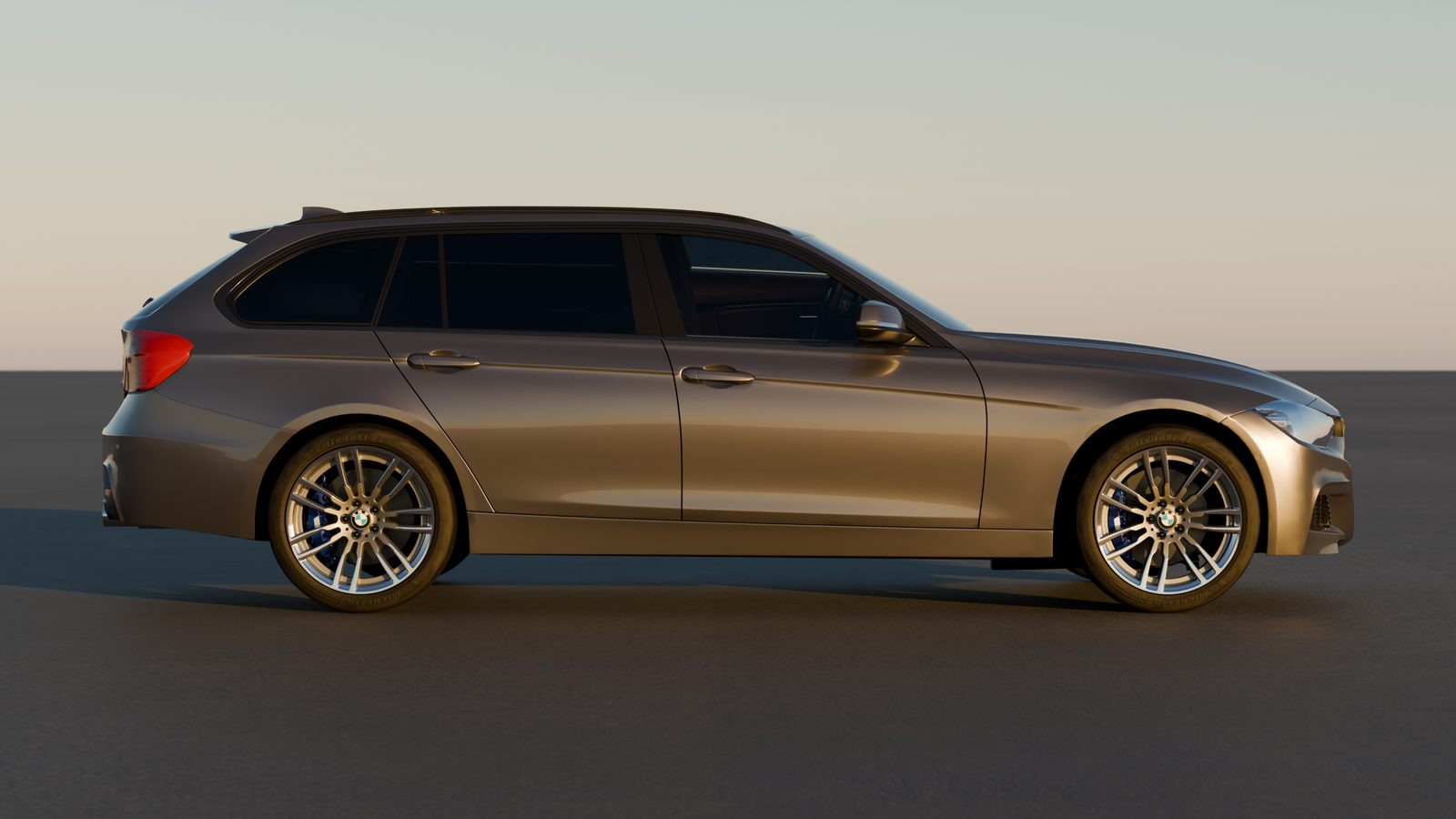 Render — Gouden uur